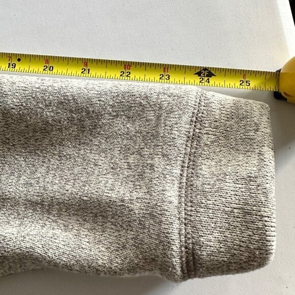 Arrow Men's 1/4 Zip Sweater Pullover Large Gray EUC Soft Winter Sweater - Picture 9 of 11